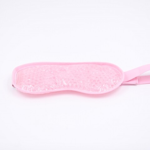 MÁSCARA PARA OJOS CON PERLAS DE GEL DE COMPRESA CALIENTE/FRÍA (ROSA) MÁSCARA PARA OJOS CON PERLAS DE GEL DE COMPRESA CALIENTE/FRÍA (ROSA)
