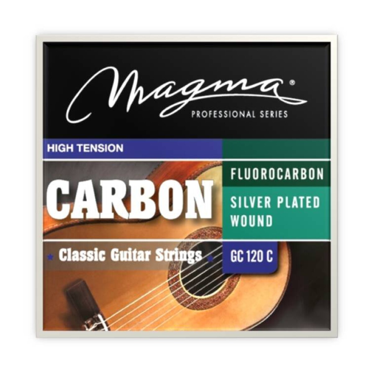Encordado Guitarra Clásica Magma Tens. Alta Carbono GC120C 
