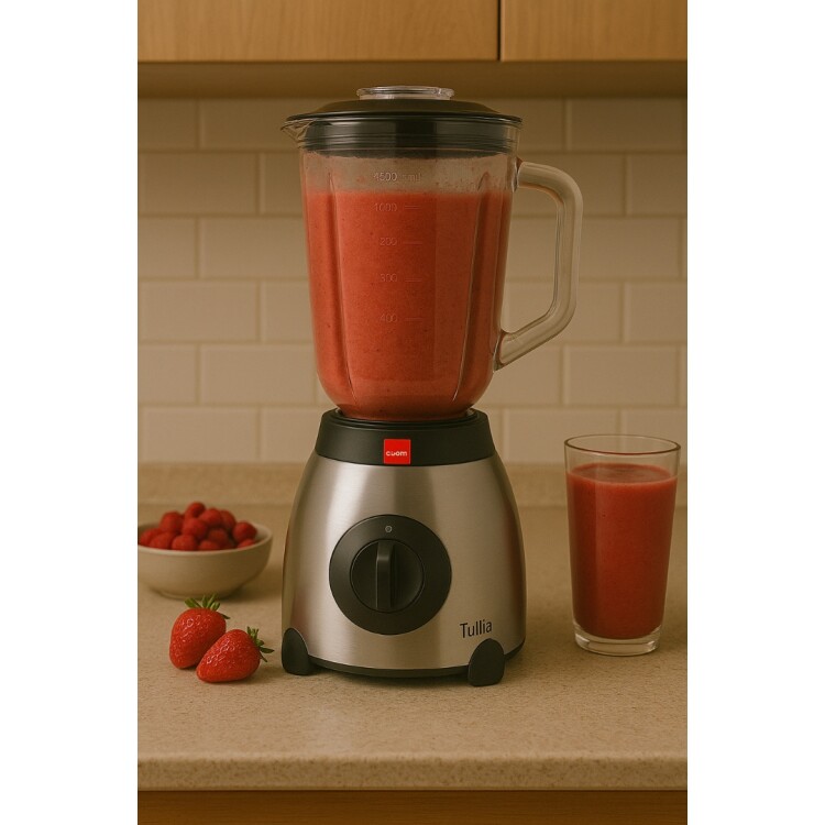 Licuadora Vaso Vidrio Cuori Tullia 500w CUO-3188 Licuadora Vaso Vidrio Cuori Tullia 500w CUO-3188