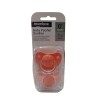 Mumlove chupete anatómico pack x2 0+m Naranja