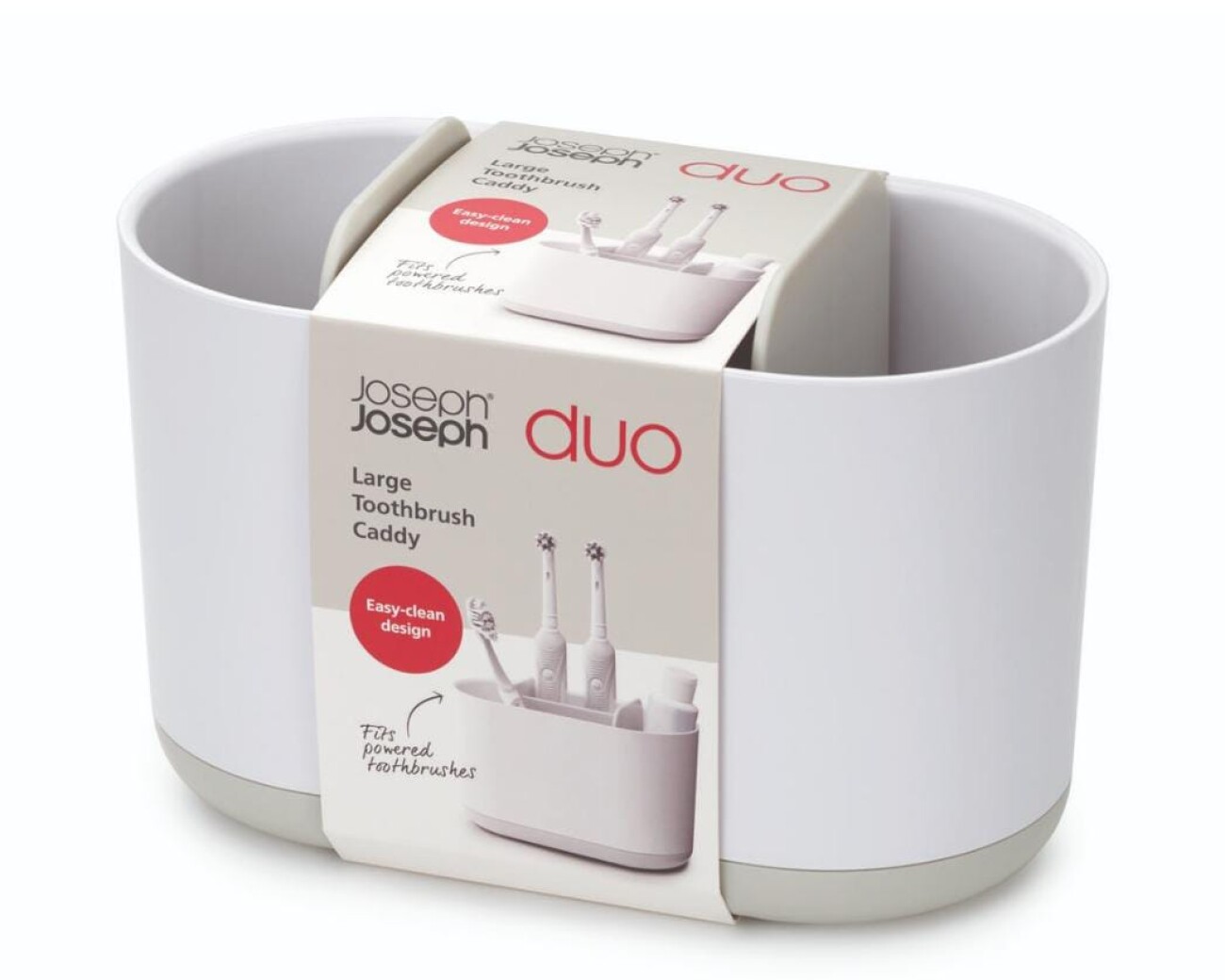 Portacepillos grande – color blanco Portacepillos grande – color blanco