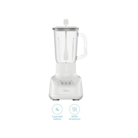 LICUADORA MIDEA 1 L VIDRIO BLANCA MJ-BL6008BWW S/D Licuadora Midea 1 L Vidrio Blanca Mj-bl6008bww S/d