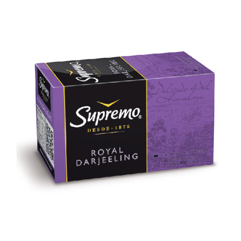 TE SUPREMO ROYAL DARJEELING x 20 sob Unica