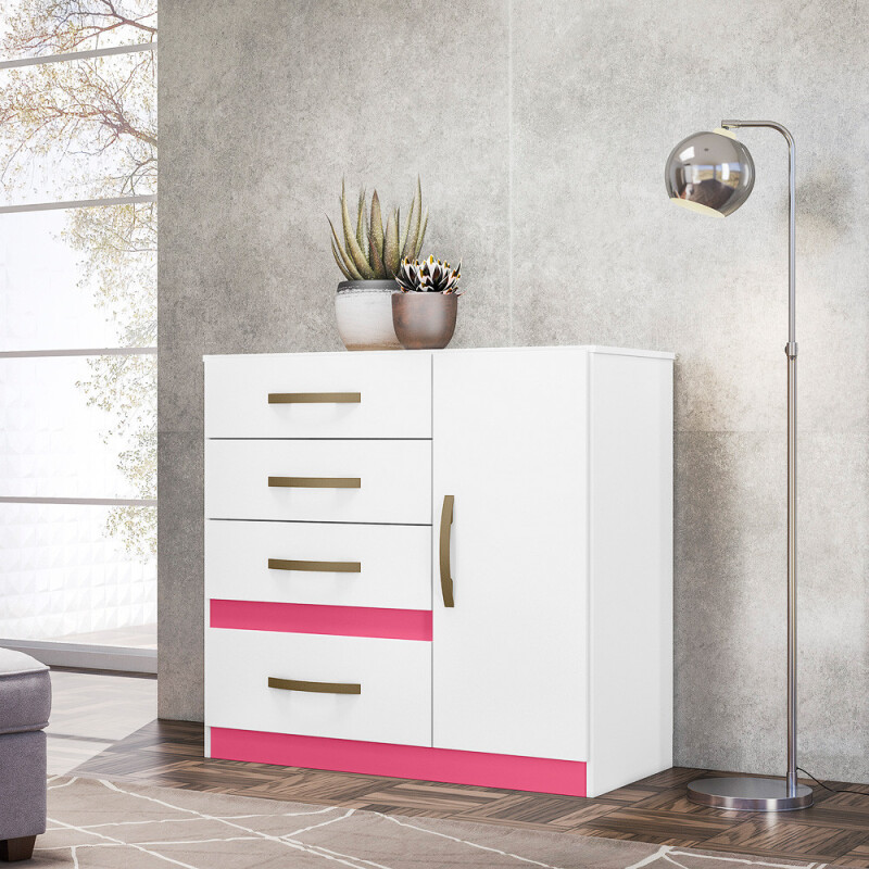 Cómoda Venus 0.97m Blanco Flex