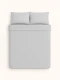 SABANAS JUEGO QUEEN GRIS