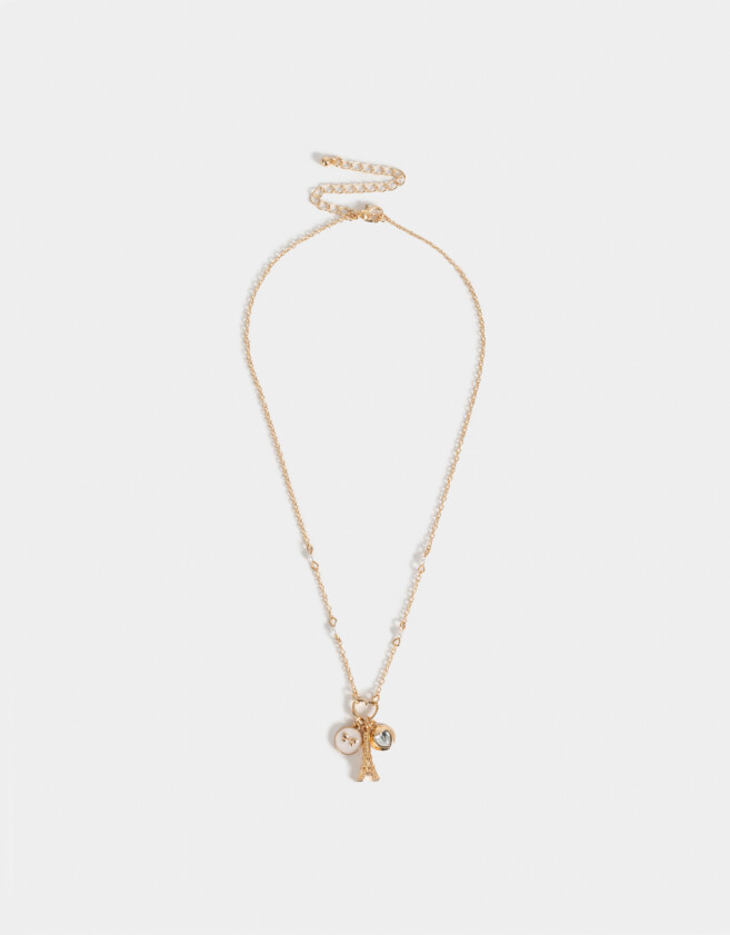 Collares Cortos Multi dijes Collar Corto Multidijes - Dorado
