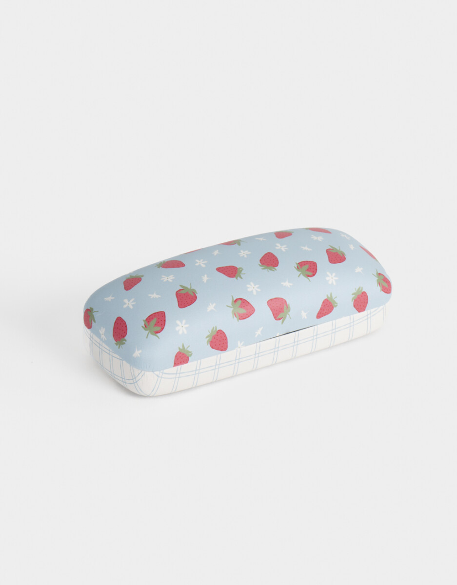 Estuche De Anteojos Rígido Estampado 