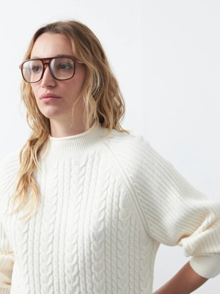 POLERA D.CASSIN LUCERO CRUDO