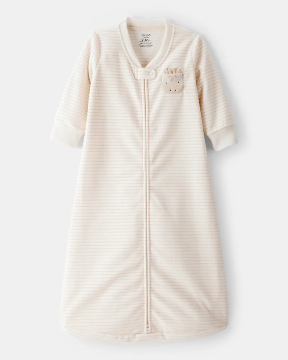 Sobre de dormir carters micropolar - jirafa beige 