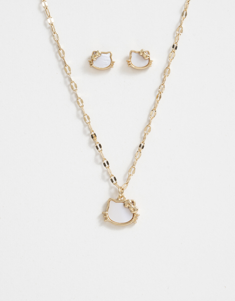 Sets De Bijou Bañado En Oro 