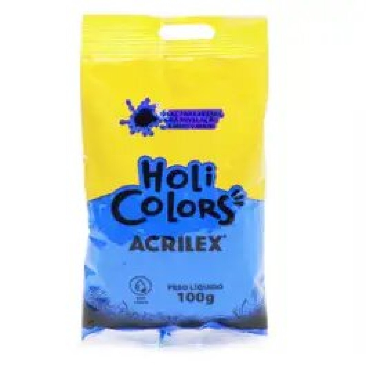 Polvo de colores Acrilex - Azul 