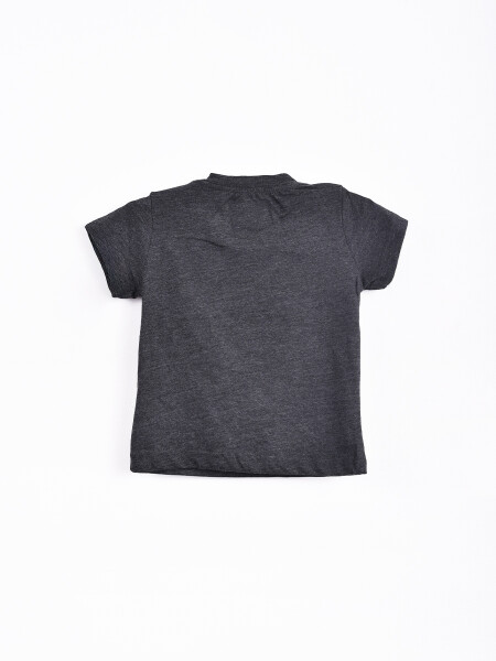 REMERA POLONIO GRIS OSCURO