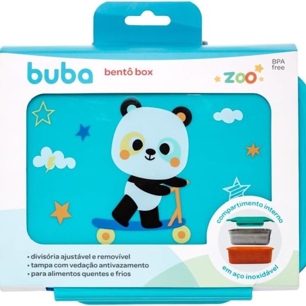 Lunchera bento box BUBAZOO Panda