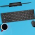 Teclado + Mouse Inalámbrico Xion Xi-kbcombow COMBO INALAMBRICO XION XI-KBCOMBOW