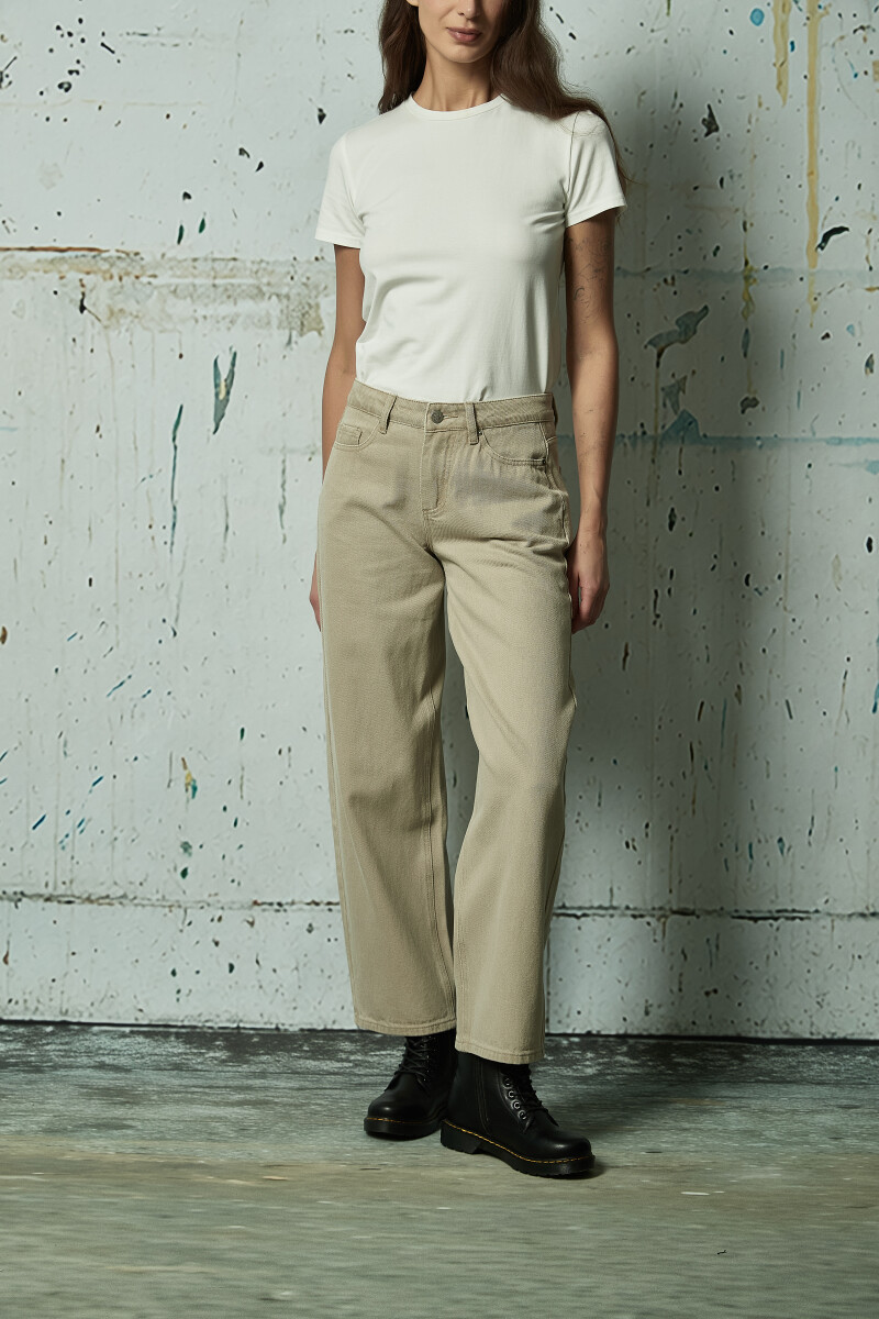 JEAN LYSIRA - BEIGE OSCURO 