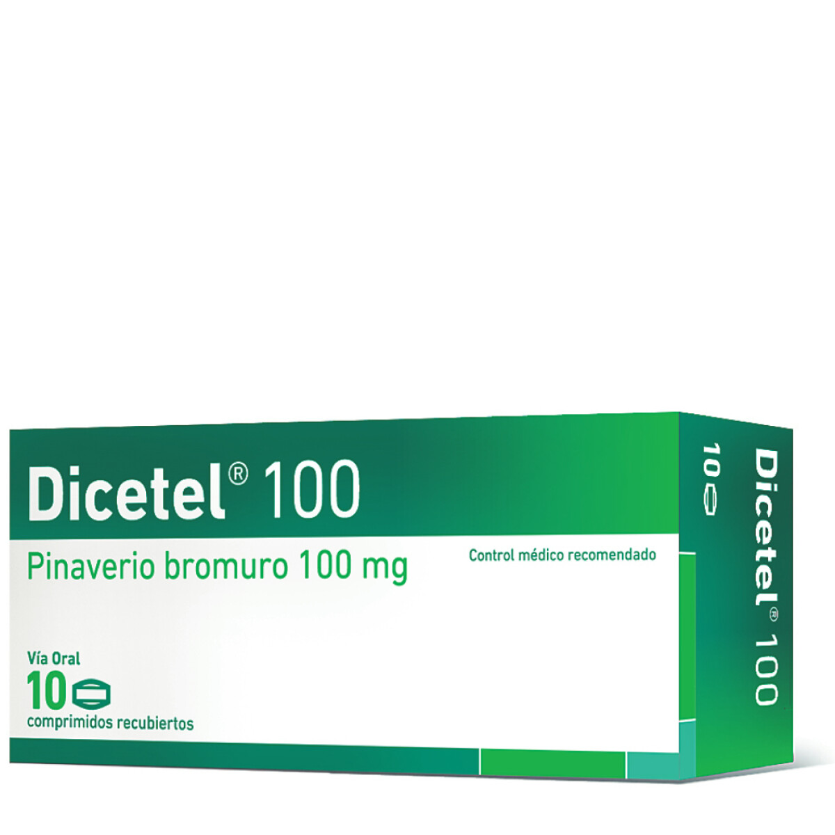 Dicetel 100mg 10 Comprimidos 