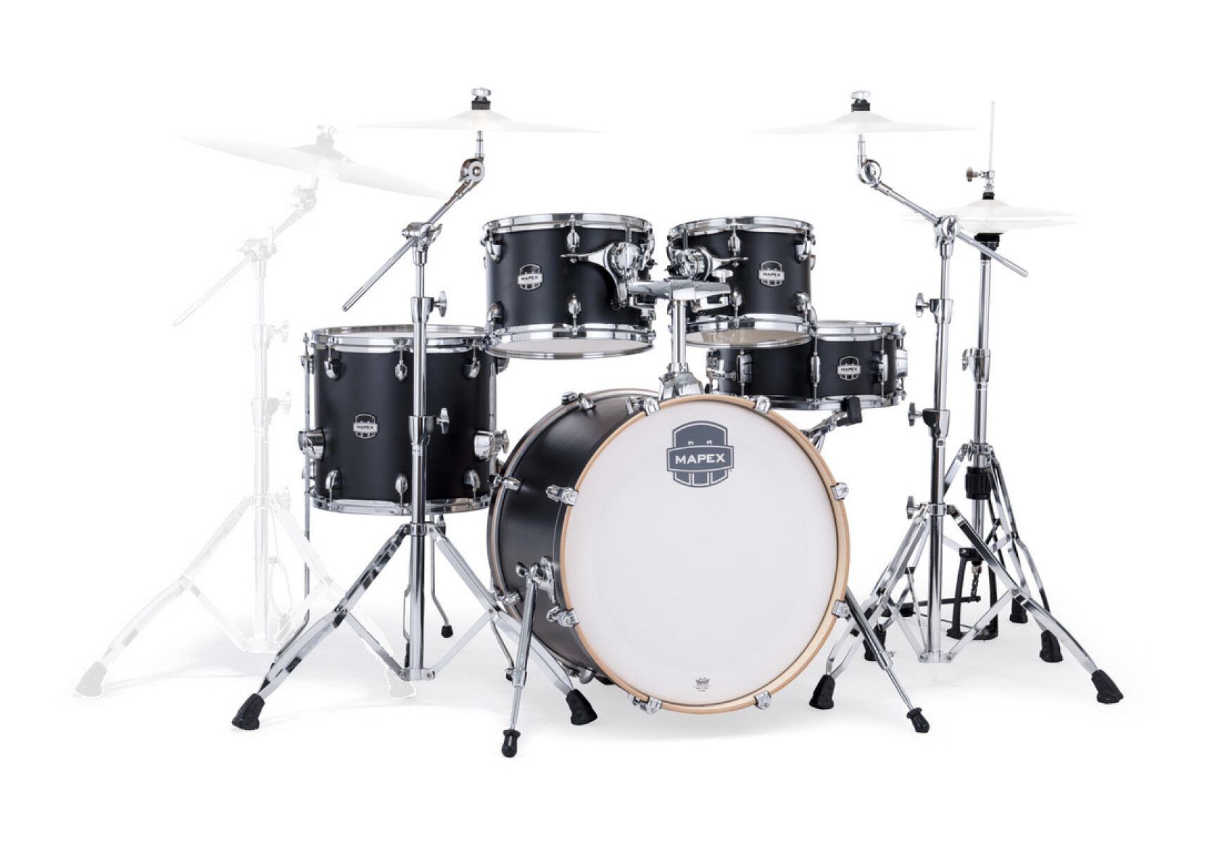 Batería Mapex Mars Maple Mm504sfkd Con Hardware 