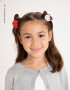 Hebillas Infantiles Licencias Set De Broches "hello Kitty" - Combinacion Multicolor