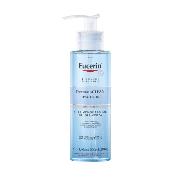 EUCERIN DERMATOCLEAN GEL DE LIMPIEZA FR. única