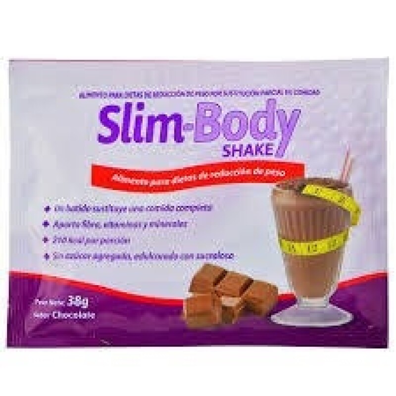 Batido Slim-body Shake Sylab Chocolate 38 Grs. Batido Slim-body Shake Sylab Chocolate 38 Grs.