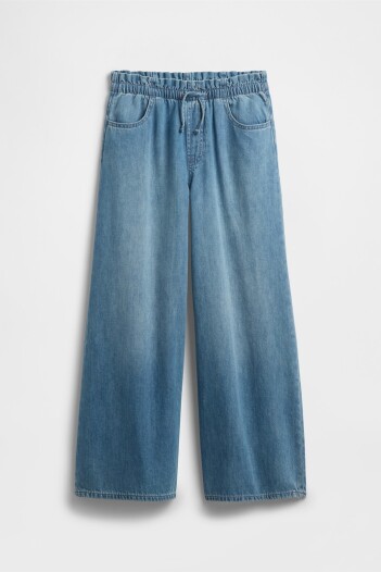 Jean Baggy Niña Medium Wash