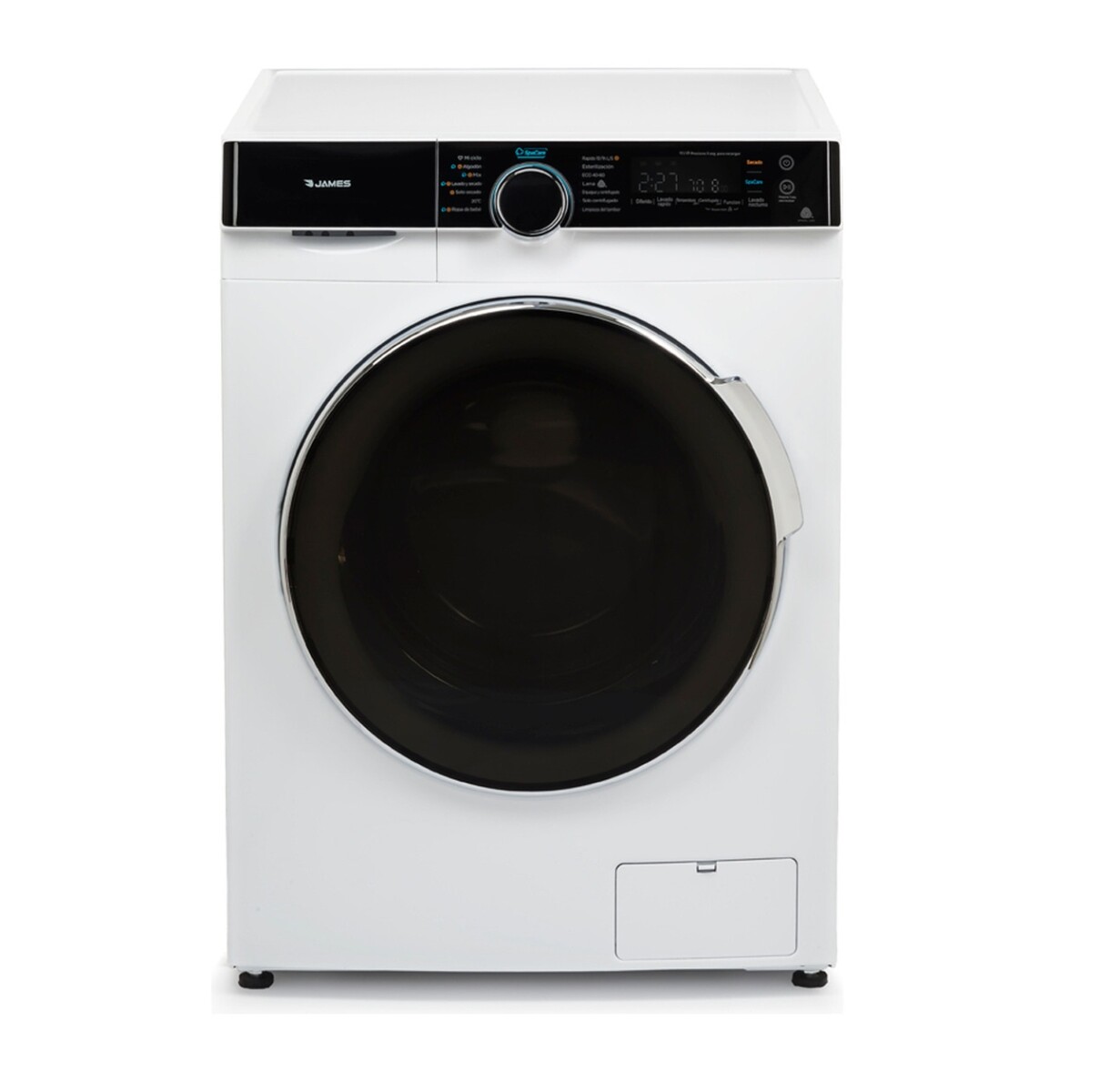 Lavasecarropas James Lse 1016 Inverter 10,5kg Blanco 