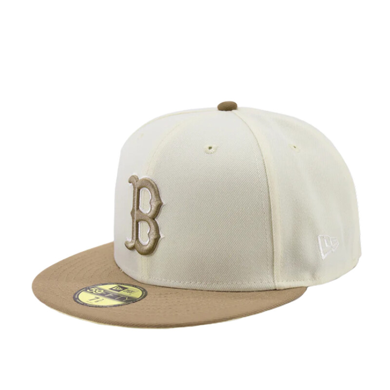 Gorro Cap New Era 5950 Bosred Chrome Khaki Gorro Cap New Era 5950 Bosred Chrome Khaki