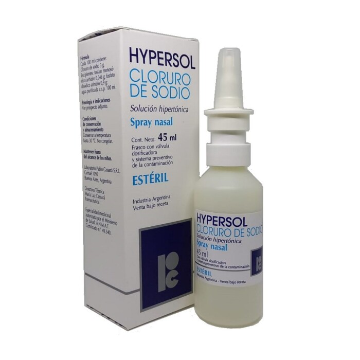 HYPERSOL SPRAY NASAL FR. X 45 ML. única