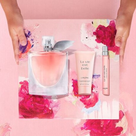 COFRE LANCOM LA VIE EST BELLE EDP 100ML+10ML+BODY LOTION 001