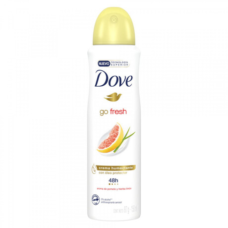 Desodorante en aerosol Dove go fresh pomelo y hierba limón