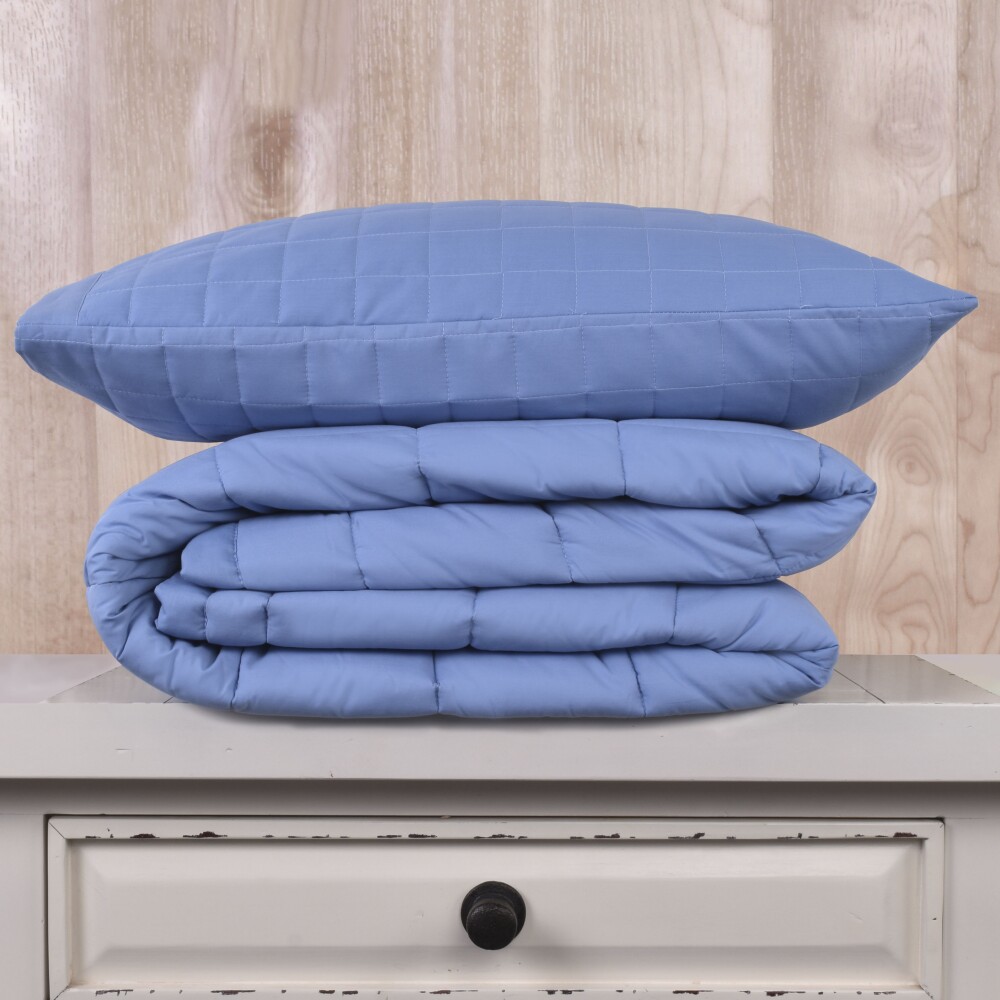 Edredon Col. Basic Celeste 290x240