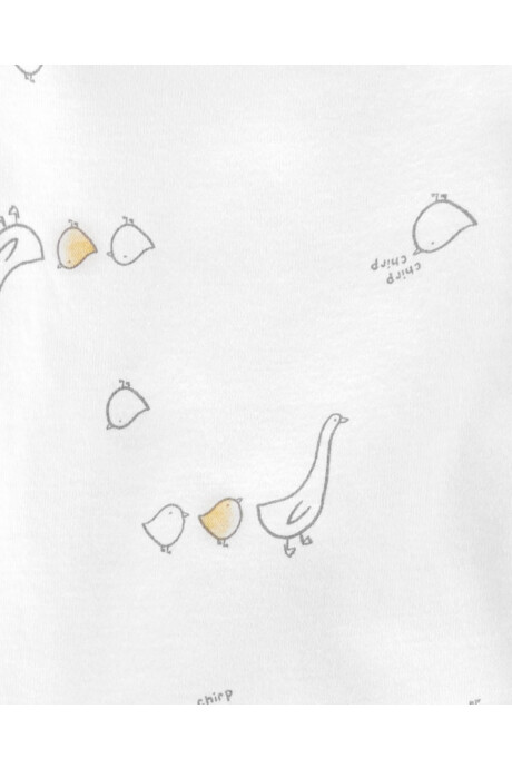 Set tres piezas "little character" pajarito Sin color