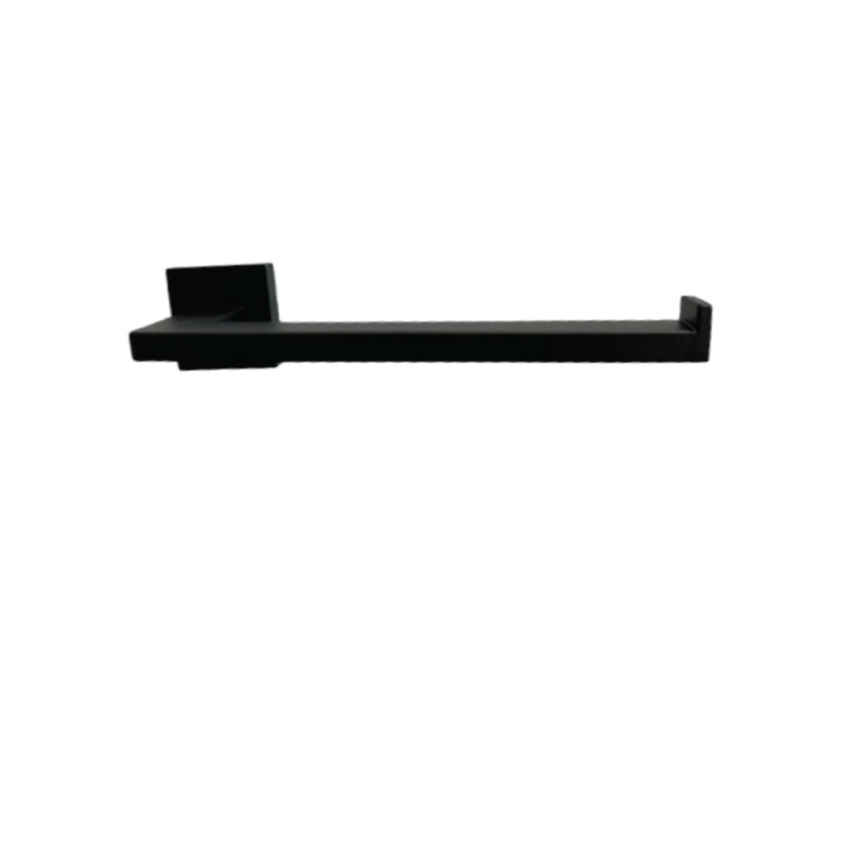 Toallero recto negro 