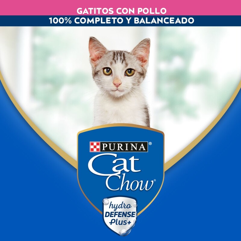 CAT CHOW EN SALSA GATITOS POLLO 85 GRS