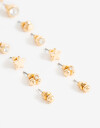 Aros Sets Metal Aros Sets, Esenciales - Dorado