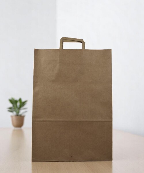 Bolsa lisa acuario 34x17x48 cm MADERA