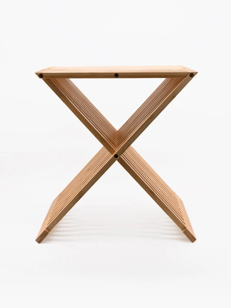 MESA AUXILIAR PLEGABLE MARRON
