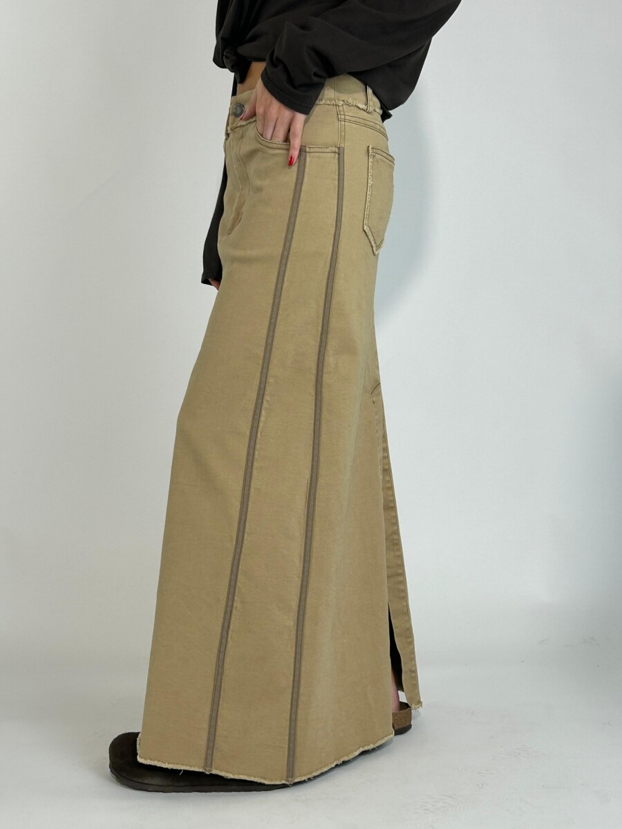 POLLERA KEILA - BEIGE 