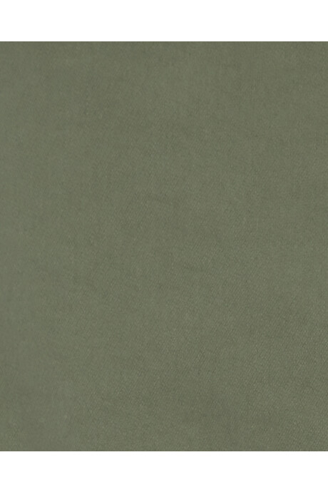 Pantalón denim tipo punto, verde Sin color