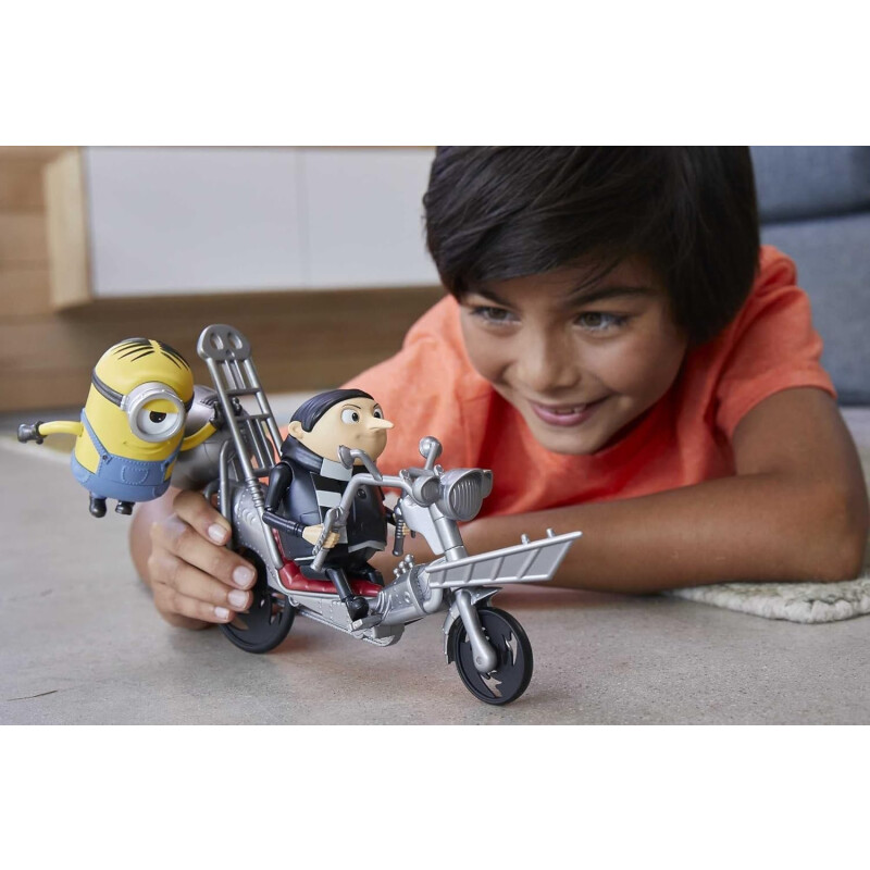 Minions The Rise Of Gru - Gru Con Bicicleta De Poder Minions The Rise Of Gru - Gru Con Bicicleta De Poder