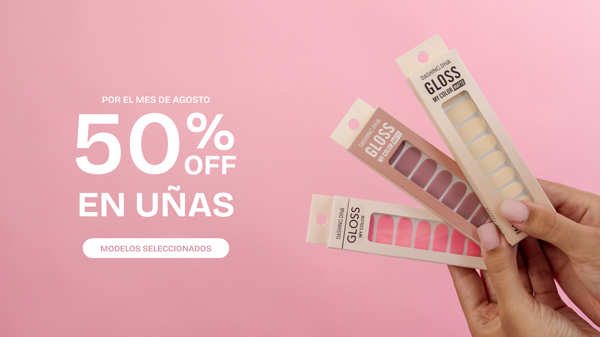 50 OFF UÑAS