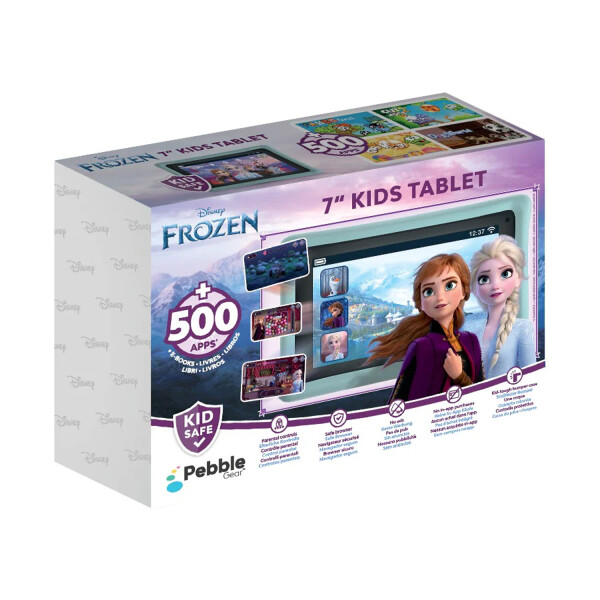 Tablet Pabble Gear Kids Mickey Frozen Cars Toy Store 7" CELESTE