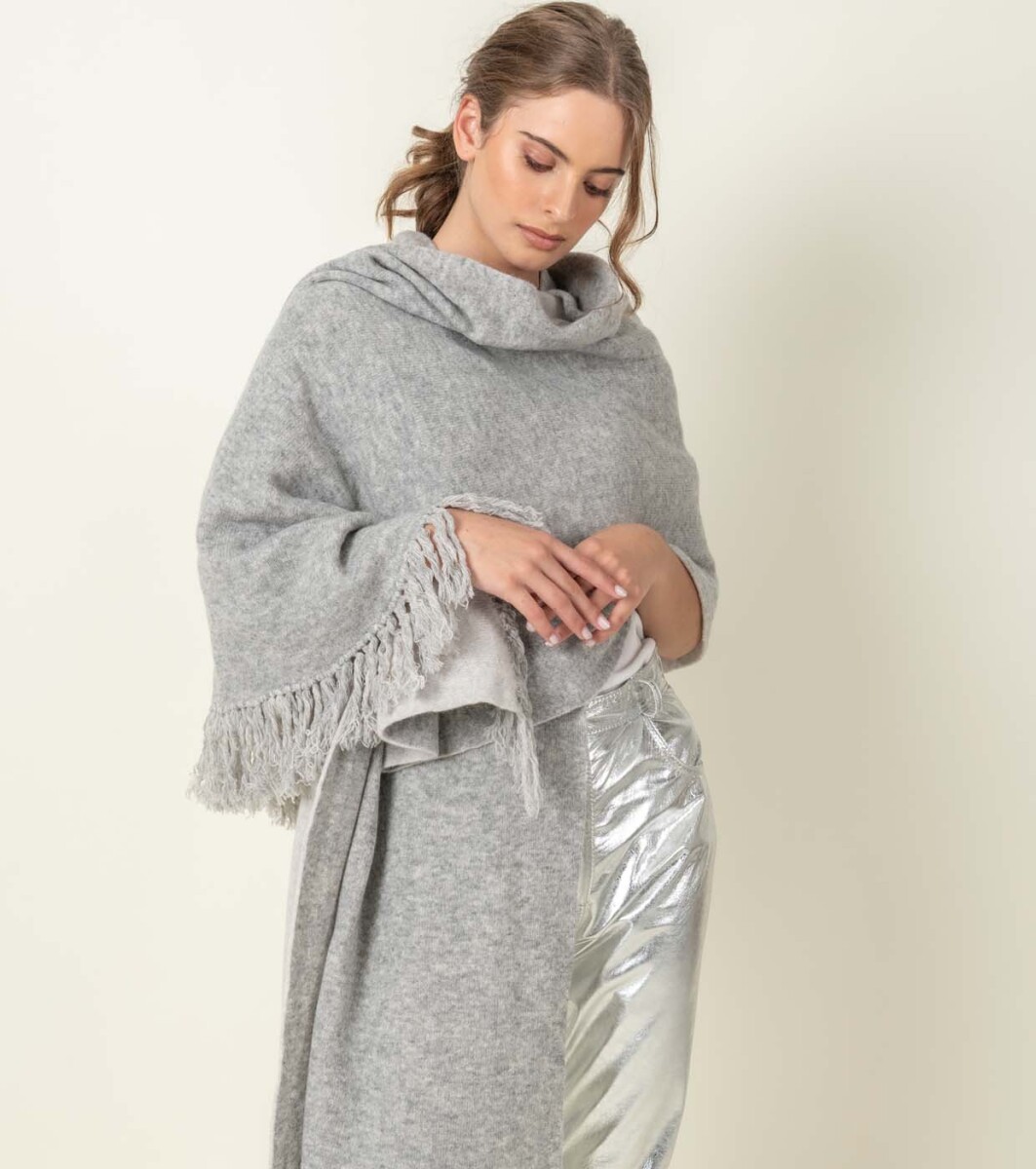 Pashmina rebe - Gris 