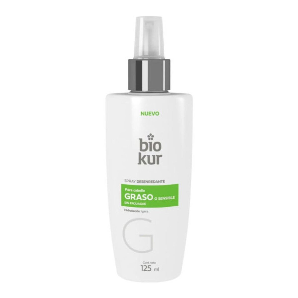 Biokur Spray 125ml - Cabello Graso 