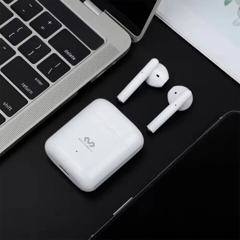 Auriculares MICCELL Inalámbrico BH10 Blanco Auriculares MICCELL Inalámbrico BH10 Blanco