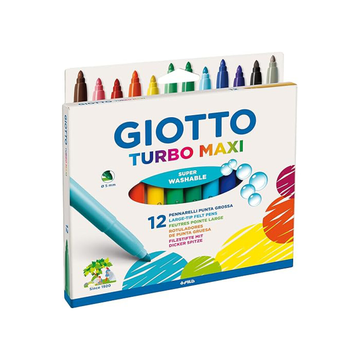Marcador Giotto Grueso x12 