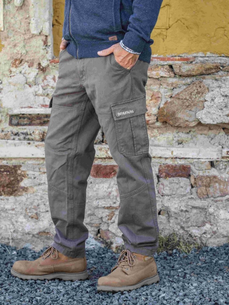 Pantalón cargo Azul