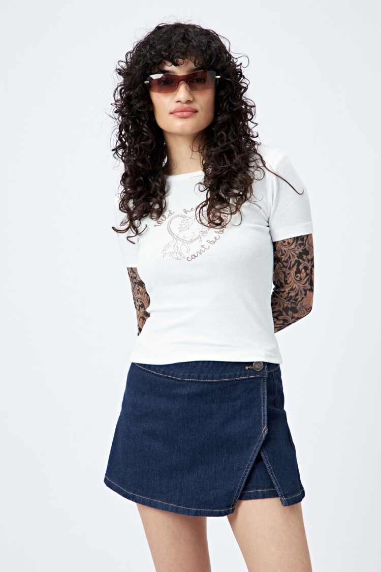 SHORT LIANE Azul Oscuro