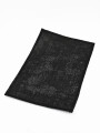 INDIVIDUAL RECTANGULAR NEGRO