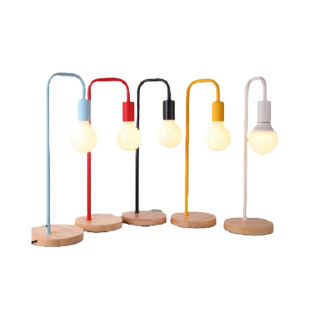 Lámpara de mesa / Colores Rojo